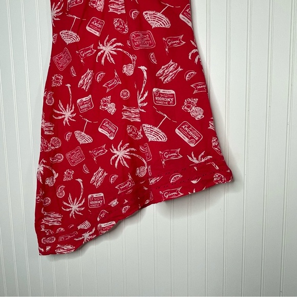 Cotton On Riviera Tropical Print Halter Mini Dress - Picture 3 of 8